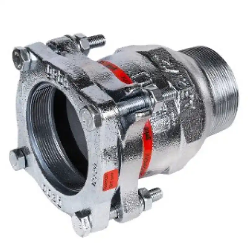 GEBO SPECIAL (AF)ČERNÁ svěrný přechod 70mm x 2 1/2" Vnější závit Levný